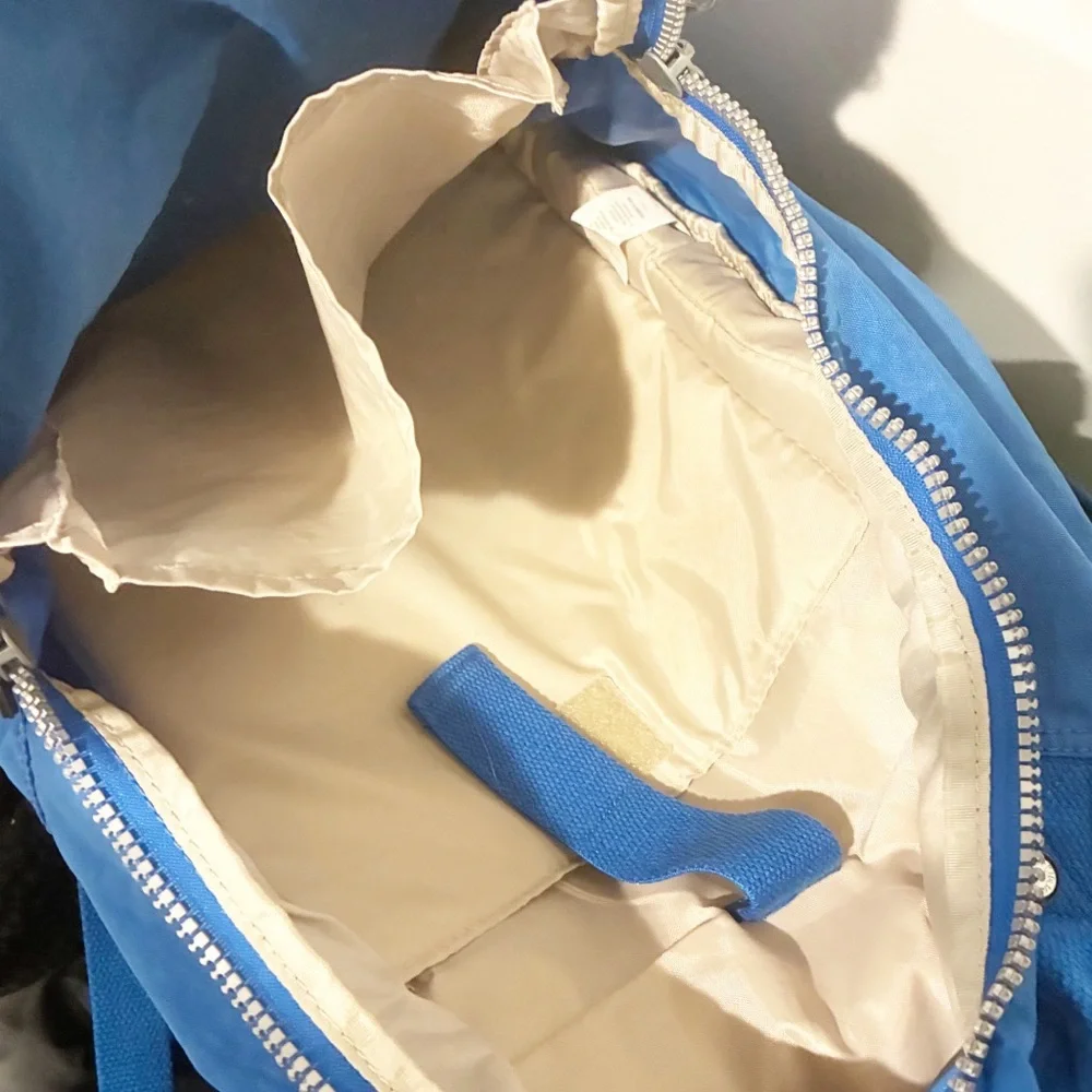 Kipling Seoul‎ Backpack With Laptop Protection French Blue Nylon Bag